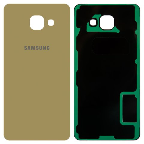 Задня панель корпуса для Samsung A510F Galaxy A5 2016 , золотиста