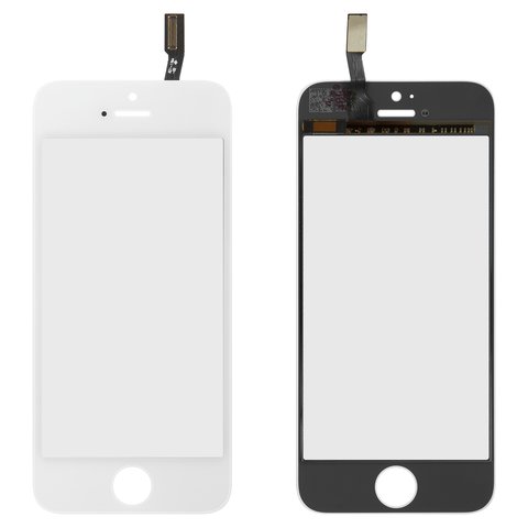 Сенсорний екран для Apple iPhone 5S, Сopy, білий