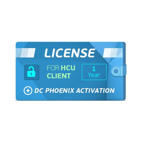 1 годовая лицензия клиента HCU + Активация DC Phoenix