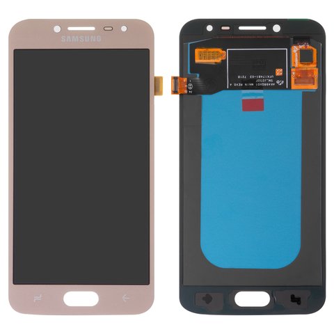 Дисплей для Samsung J250 Galaxy J2 2018 , J250 Galaxy J2 Pro 2018 , золотистий, без рамки, High Copy, OLED 
