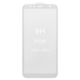 Захисне скло All Spares для Samsung J415F Galaxy J4+, J610 Galaxy J6+, 5D Full Glue, білий