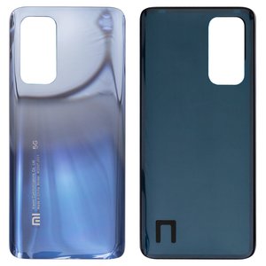 Задняя панель корпуса для Xiaomi Mi 10T, Mi 10T Pro, серебристая, High Copy, M2007J3SY, M2007J3SG, M2007J3SP, M20