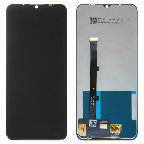 Дисплей для Meizu M10, чорний, без рамки, Original PRC , #FPC T65PTS00BV0F