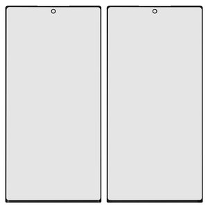 Стекло корпуса для Samsung S908B Galaxy S22 Ultra 5G, с OCA пленкой, черное