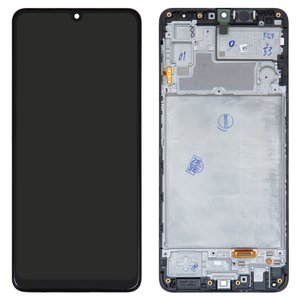 Дисплей для Samsung M225 Galaxy M22, черный, с рамкой, Original PRC 