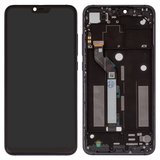Дисплей для Xiaomi Mi 8 Lite 6.26", чорний, з рамкою, Оригінал (переклеєне скло), M1808D2TG