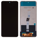 Дисплей для Xiaomi Redmi Note 9 Pro, Redmi Note 9S, чорний, з широким обідком, без рамки, Сopy, In-Cell, M2003J6B2G, M2003J6A1G