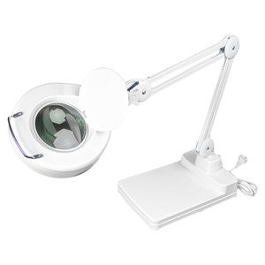 Настольная увеличительная линза Bourya 8064LED 2BHC
