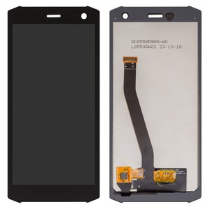 Дисплей для Sigma mobile X treme PQ36, черный, без рамки, High Copy