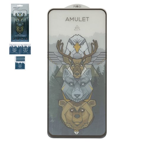Защитное стекло iNobi Amulet для Xiaomi 12T, 12T Pro, Poco F4, Poco F5, Poco F5 Pro, Redmi Note 13 5G, Full Glue, Anti Static, черный