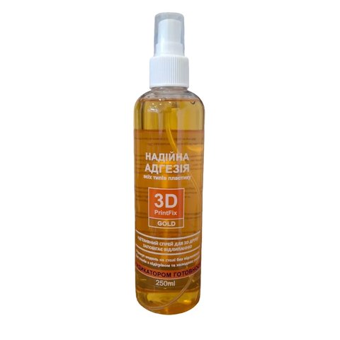 Клей для адгезии 3D PrintFix GOLD, 250 мл