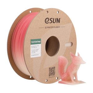 Філамент для 3D принтера eSUN PLA UV Color Change Red, 1 кг
