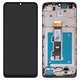 Дисплей для Motorola Moto E22, Moto E22i, чорний, з рамкою, High Copy, XT2239