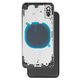 Carcasa puede usarse con iPhone XS, negro, con botones laterales,  con sujetador de tarjeta SIM