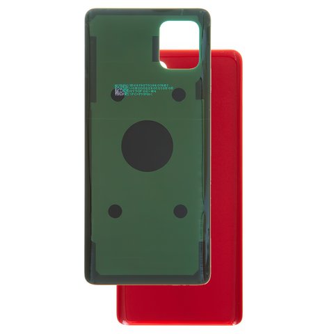 Housing Back Cover compatible with Samsung N770 Galaxy Note 10 Lite, red 