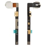 Flat Cable compatible with iPad Mini, (headphone connector, white, with components)