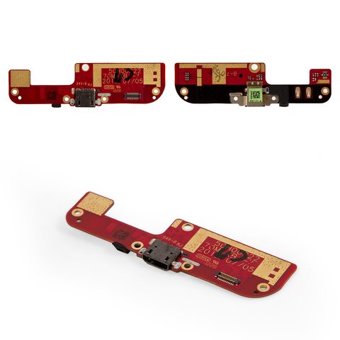 Cable flex puede usarse con HTC Desire 200, del micrófono, del conector de carga, con componentes, placa del cargador