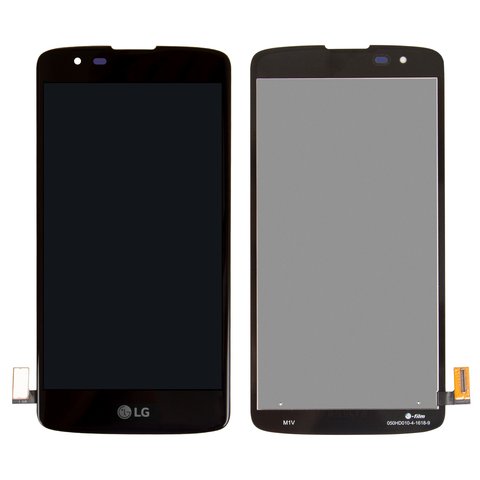 Pantalla LCD puede usarse con LG K8 K350E, K8 K350N, Phoenix 2, negro, sin marco, Original PRC 