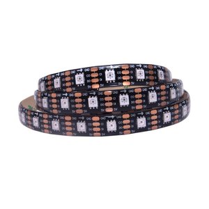 RGB LED Strip SMD5050, WS2813 with controls, black, IP65, 5 V, 60 LEDs m, 5 m 