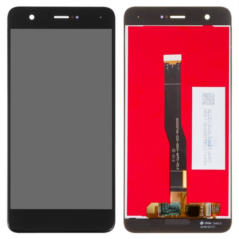Дисплей для Huawei Nova, черный, тип 2 , без рамки, High Copy, с микросхемой, CAN L11, #BS050FHM E00 6904 MFPC R IC:S3320A