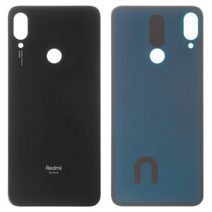 Panel trasero de carcasa puede usarse con Xiaomi Redmi Note 7, negra, M1901F7G, M1901F7H, M1901F7I