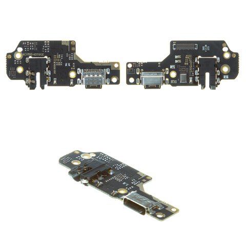 Flat Cable compatible with Xiaomi Redmi Note 8, headphone connector, charge connector, with microphone, Copy, charging board, M1908C3JH, M1908C3JG, M1908C3JI 