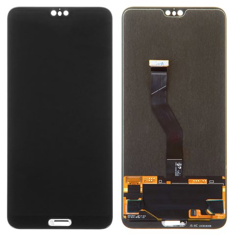 LCD compatible with Huawei P20 Pro, black, without frame, original change glass  , CLT L29 CLT L09 