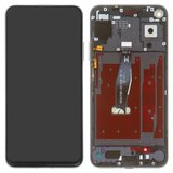 Pantalla LCD puede usarse con Huawei Honor 20, Nova 5T, negro, con marco, Original (PRC), YAL-L21