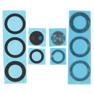 Camera Lens compatible with Samsung S908B Galaxy S22 Ultra 5G, S928 Galaxy S24 Ultra, black, without frame 