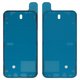 LCD Sticker compatible with Apple iPhone 13, (black, adhesive)