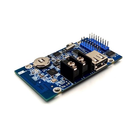 Tarjeta de control para pantallas LED Huidu HD WF2 384x128, 2xHUB75 Wi Fi