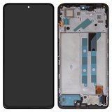 Pantalla LCD puede usarse con Xiaomi Redmi Note 11 Pro, Redmi Note 11 Pro 5G, negro, con marco, Original (PRC)