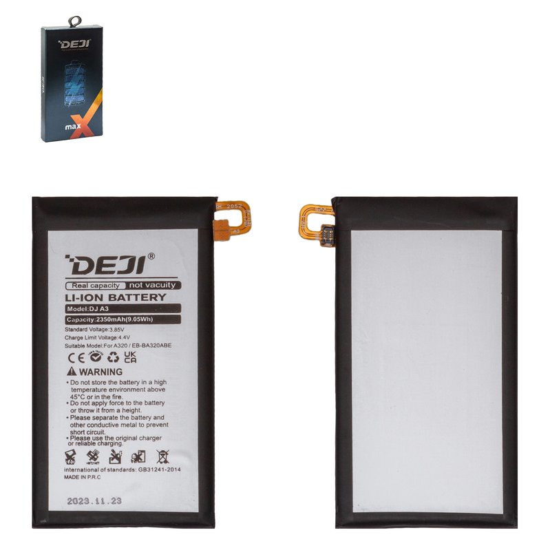 Battery Deji EB-BA320ABE compatible with Samsung A320 Galaxy A3 (2017 ...