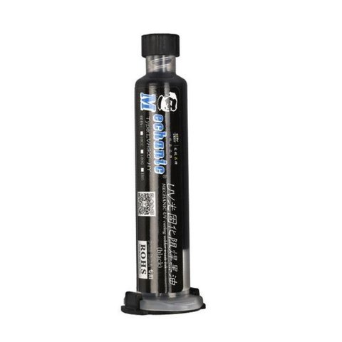 Soldering Mask Mechanic LVH900 HY, black, 10 ml, UV 