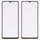 Housing Glass G+OCA PRO compatible with Xiaomi Poco C55, Redmi 11A, Redmi 12C, (with OCA film, black)