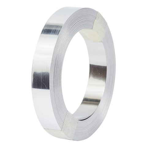 Cinta de níquel y aluminio para soldar baterías, 0.15 mm, 10 mm, 10 m, compuesta