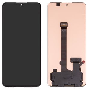 LCD compatible with Xiaomi Poco F6, black, without frame, High Copy, OLED , 24069PC21G, 24069PC21I 
