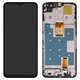 Pantalla LCD puede usarse con Huawei Honor X6a, negro, con marco, High Copy, WDY-LX1, WDY-LX2