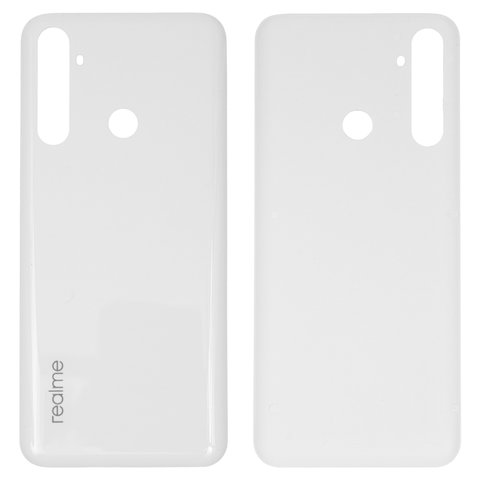 Housing Back Cover compatible with Realme 6i, white 