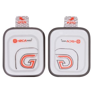 Housing Glass G+OCA PRO compatible with Apple Watch 7 41mm, Watch 8 41mm, Watch 9 41mm, with OCA film, black 