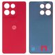 Housing Back Cover compatible with Motorola Moto G86, (red, chrysanthemum)