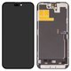LCD Wextom compatible with iPhone 14 Pro Max, (black, with frame, HC, without error, (OLED) soft, Diagnosable, 120Hz)
