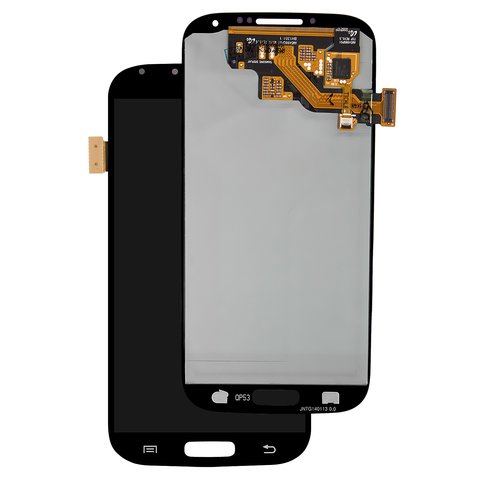 LCD compatible with Samsung I337, I545, I9500 Galaxy S4, I9505 Galaxy S4, I9506 Galaxy S4, I9507 Galaxy S4, M919, black, without frame, original change glass 