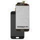 LCD compatible with Samsung J330 Galaxy J3 (2017), (black, without adjustment of light, Copy)