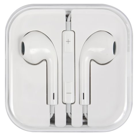 Headphone compatible with Apple Tablets; Apple Cell Phones; Apple MP3 Players, white 