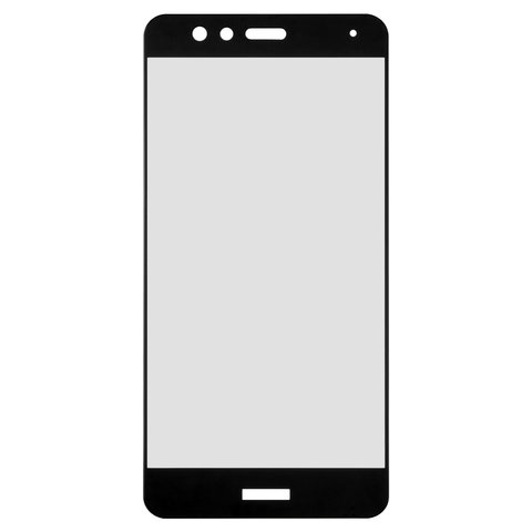 Tempered Glass Screen Protector All Spares compatible with Huawei P10 Lite, 0,26 mm 9H, Full Screen, compatible with case, black