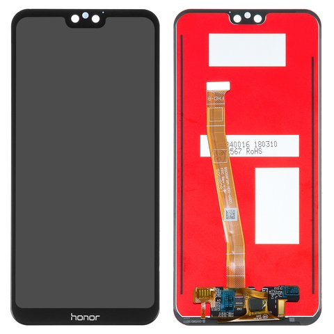 LCD compatible with Huawei Honor 9i 2018 , Honor 9N 2018 , black, without frame, Original PRC , LLD AL20 