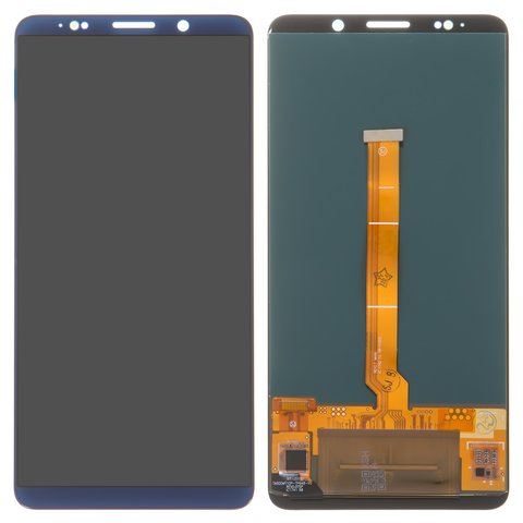 LCD compatible with Huawei Mate 10 Pro, dark blue, without logo, without frame, High Copy, OLED , BLA L29 BLA L09 midnight blue 