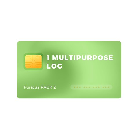 1 Multipurpose Log for Furious PACK 2 and Pack 6