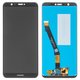 LCD compatible with Huawei Enjoy 7s, P Smart, (black, grade B, Logo Huawei, without frame, High Copy, FIG-L31/FIG-LX1)